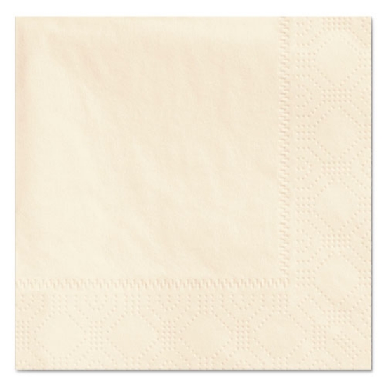 Picture of Beverage Napkins, 2-Ply, 9 1/2 X 9 1/2, Ecru, 1000/carton