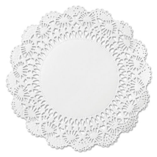 Picture of Cambridge Lace Doilies, Round, 12", White, 1,000/carton