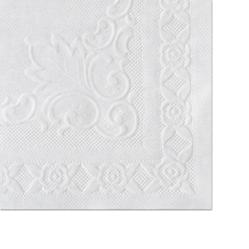 Picture of Classic Embossed Straight Edge Placemats, 10 X 14, White, 1,000/carton