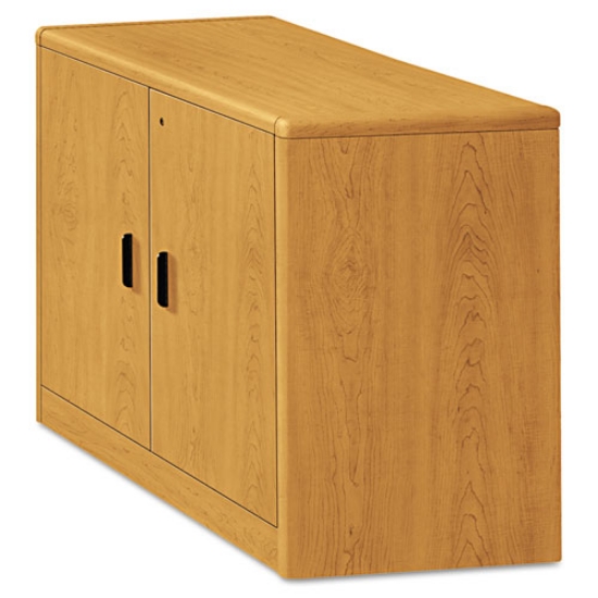 Picture of 10700 series locking storage cabinet, 36w x 20d x 29.5h, harvest