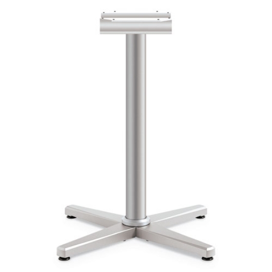 Picture of Arrange X-Leg Base for 30" to 36" Tops, 25.59w x 27.88h, Silver