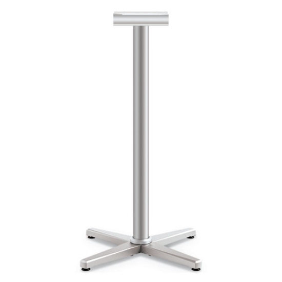 Picture of Arrange X-Leg Base for 30" to 36" Tops, 25.59w x 25.59d x 40h, Silver