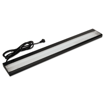 Picture of task light for stack-on storage unit, 34.63w x 3.69d x 1.13h, black