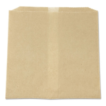 Picture of Waxed Napkin Receptacle Liners, 8.5" X 8", Brown, 500/carton