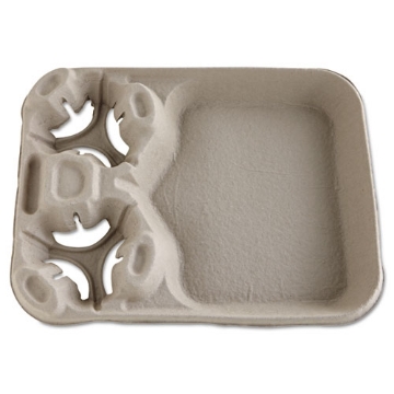 Picture of Strongholder Molded Fiber Cup/food Trays, 8 Oz To 44 Oz, 2 Cups, Beige, 100/carton