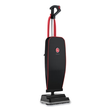 Picture of Task Vac Soft Bag Lightweight Upright, 12" Cleaning Path, Black