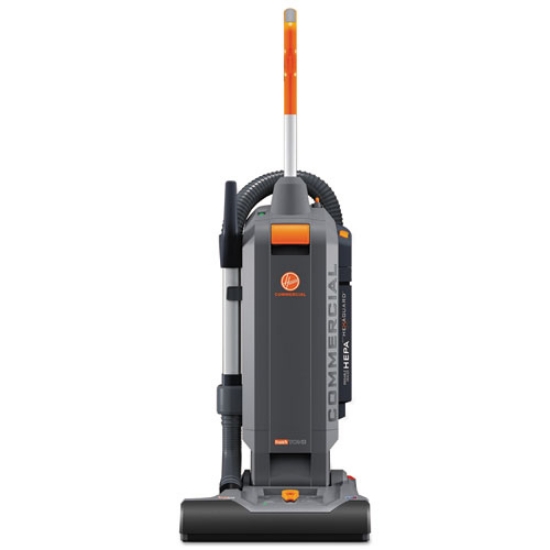 Picture of Hushtone Vacuum Cleaner With Intellibelt, 15" Cleaning Path, Gray/orange