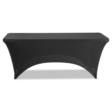 Picture of Igear Fabric Table Cover, Polyester/spandex, 30" X 72", Black
