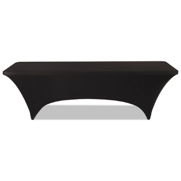 Picture of Igear Fabric Table Cover, Polyester/spandex, 30" X 96", Black