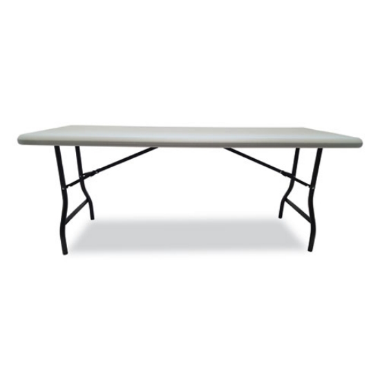 Picture of IndestrucTable Industrial Folding Table, Rectangular, 72" x 30" x 29", Platinum