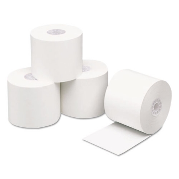 Picture of Direct Thermal Printing Paper, 2.1mil, 0.45" Core, 2.25" X 200 Ft, White, 50/carton