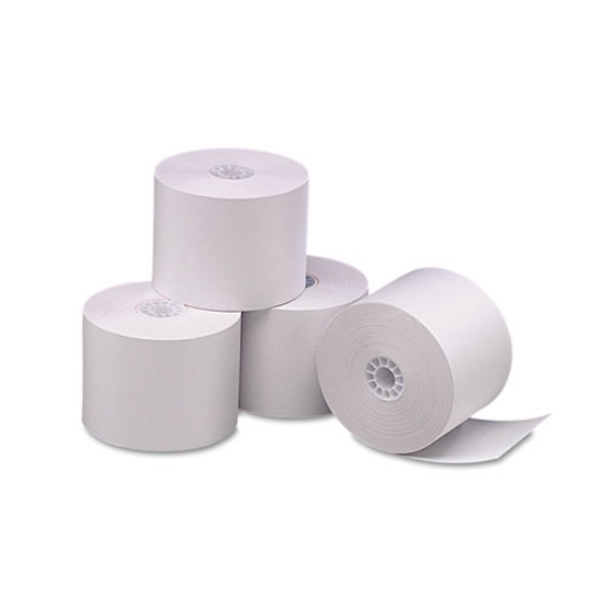 Picture of Direct Thermal Printing Thermal Paper Rolls, 2.25" X 165 Ft, White, 6/pack