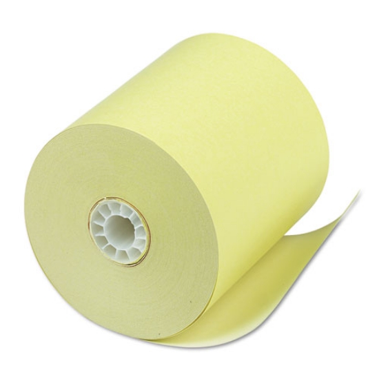 Picture of Direct Thermal Printing Thermal Paper Rolls, 3.13" X 230 Ft, Canary, 50/carton