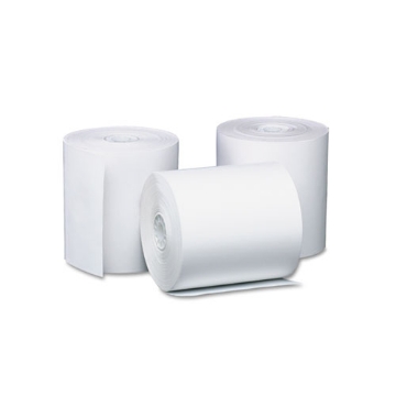 Picture of Direct Thermal Printing Thermal Paper Rolls, 3.13" X 230 Ft, White, 8/pack