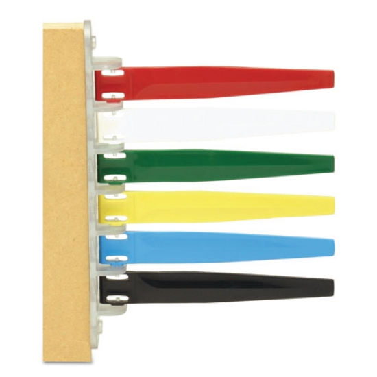 Picture of Status Flags, 6 Flags, Assorted Colors