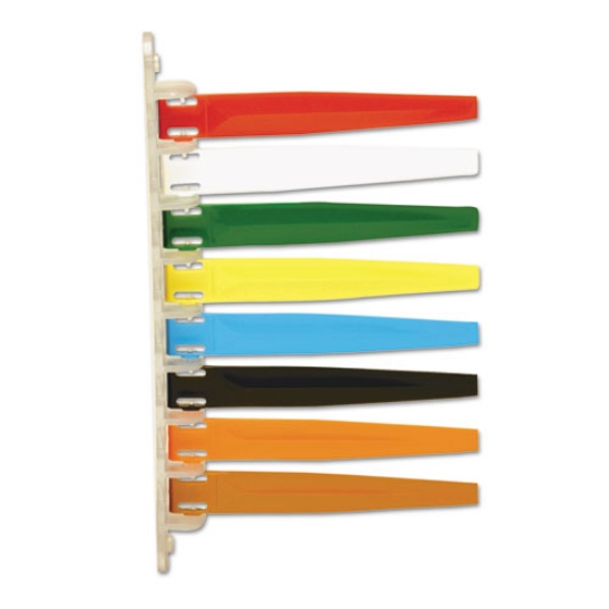 Picture of Status Flags, 8 Flags, Assorted Colors