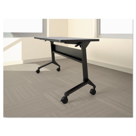 Picture of Flip-N-Go Table Base, 46.88w X 21.25d X 27.88h, Black