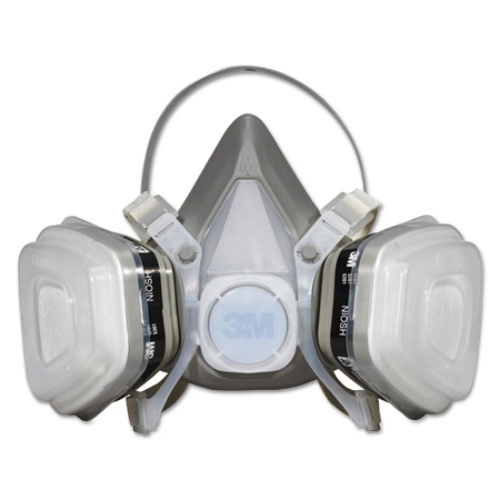 Picture of Dual Cartridge Respirator Assembly 52p71, Organic Vapor/p95, Medium
