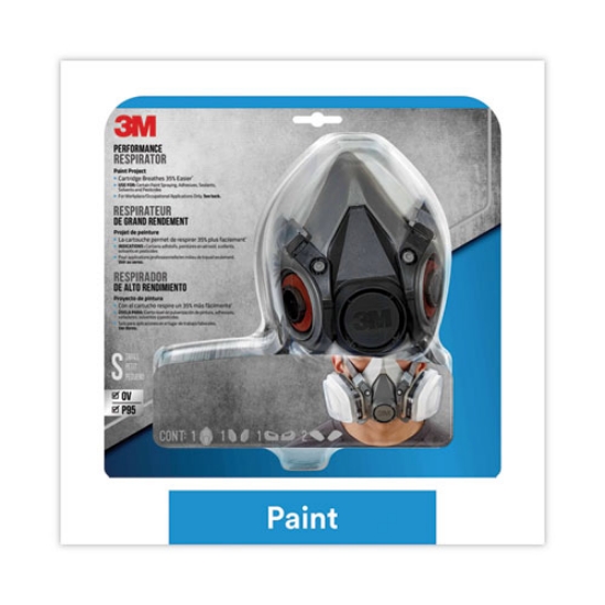 Picture of Half Facepiece Paint Spray/pesticide Respirator, Small
