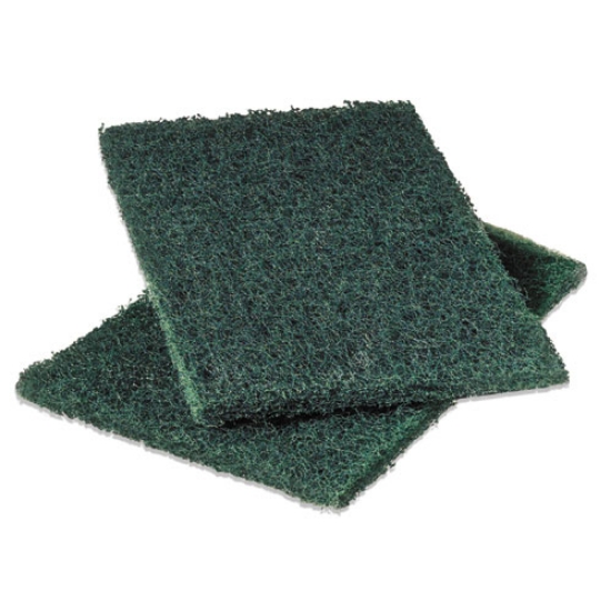 Picture of Heavy-Duty Scouring Pad 86, 6 X 9, Green, Dozen