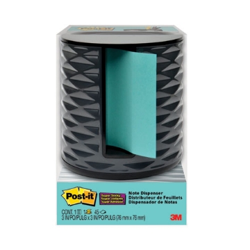 Picture of Vertical Pop-up Note Dispenser, For 3 x 3 Pads, Black