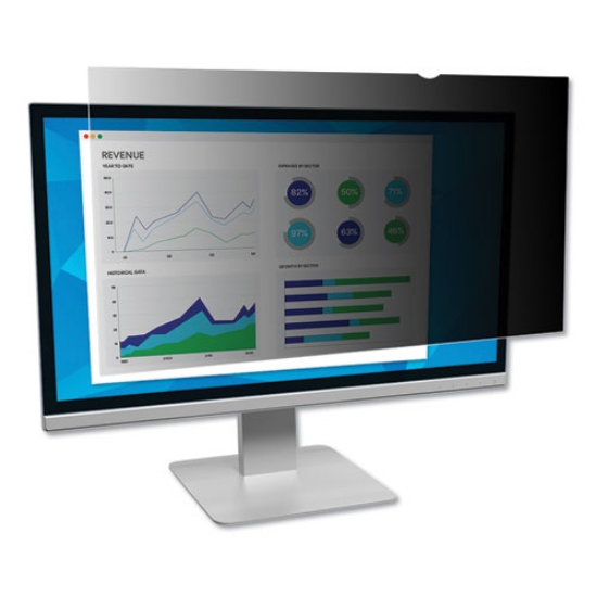 Picture of Frameless Blackout Privacy Filter for 21.5" Widescreen Flat Panel Monitor, 16:9 Aspect Ratio
