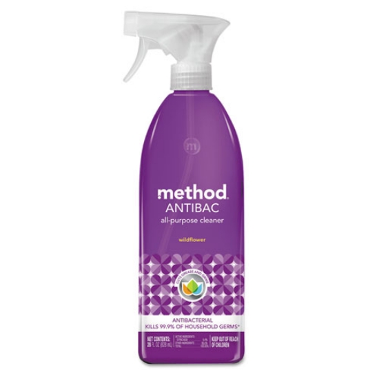 Picture of Antibac All-Purpose Cleaner, Wildflower, 28 Oz Spray Bottle