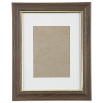 Picture of 7105000528698 SKILCRAFT Walnut Vinyl Frames, Certificate/Photo, 8 x 10, 12/Carton