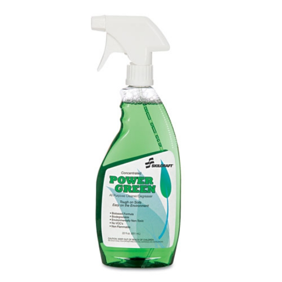 Picture of 7930013738849, Skilcraft, Power Green Cleaner/degreaser, 22 Oz Spray Bottle, 12/box