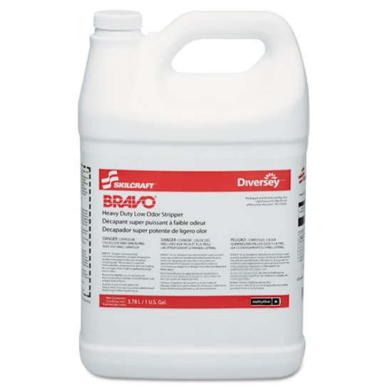 Picture of 7930013808469, Skilcraft, Heavy Duty Low Odor Floor Stripper, 1 Gal, 4/box