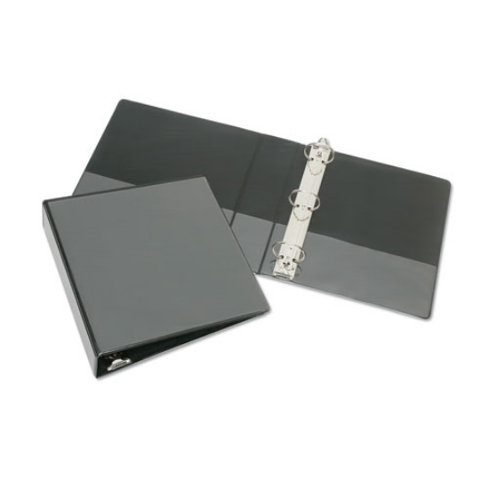 Picture of 7510014126338 Skilcraft Slant D-Ring View Binder, 3 Rings, 3" Capacity, 11 X 8.5, Black