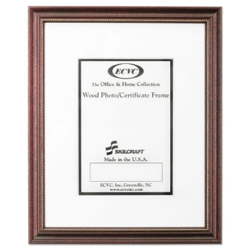 Picture of 7105014246478 SKILCRAFT Mahogany Frames, Certificate/Photo, 11 x 14, 12/Carton