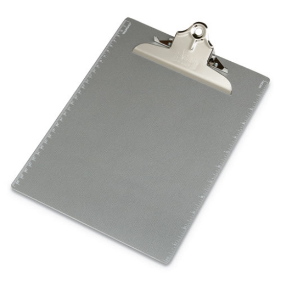 Picture of 7520014393387 SKILCRAFT Aluminum Clipboard, 5.5" Clip Capacity, Holds 8.5 x 11 Sheets, Silver
