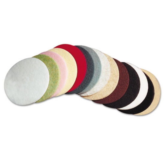 Picture of 7910015012973 Skilcraft Spray Buffer Floor Pads, 20" Diameter, Red, 5/box