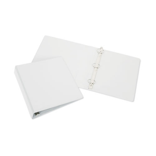 Picture of 7510015194376 Skilcraft Round Ring View Binder, 3 Rings, 1.5" Capacity, 11 X 8.5, Gray