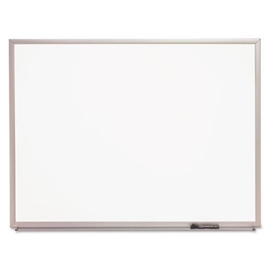 Picture of 7110015550292 SKILCRAFT Quartet Magnetic Porcelain Marker Board, 18 x 24, White Surface, Anodized Aluminum Frame
