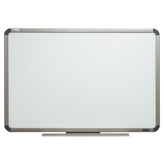 Picture of 7110016222121 skilcraft quartet total erase white board, 36 x 24, white surface, silver titanium frame