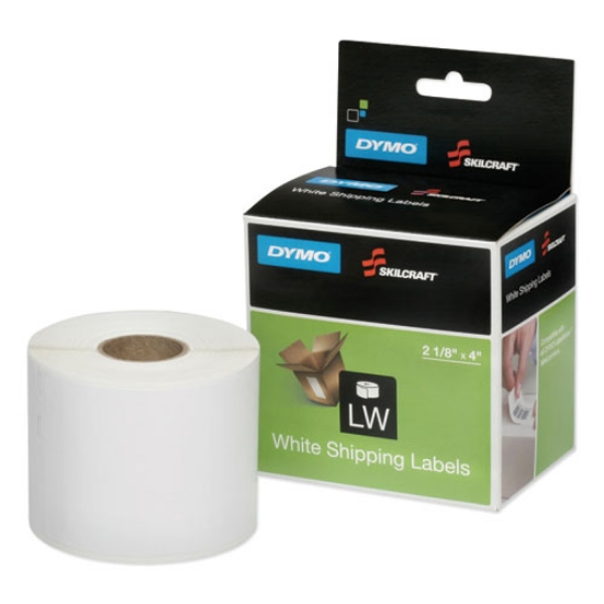 Picture of 7530016578884 Dymo/skilcraft Labelwriter Thermal Labels, Shipping Label, 2.12" X 4", Black On White