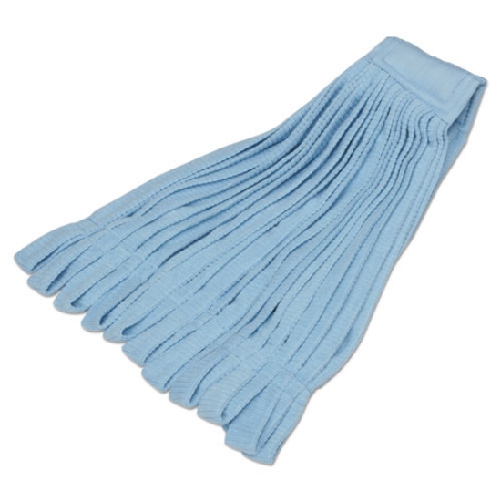 Picture of 7920016601489, Skilcraft, Microfiber Tube Mop Heads, Blue, 5.5" Headband