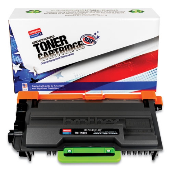 Picture of 7510016913207 Remanufactured Tn880 Super High-Yield Toner, 12,000 Page-Yield, Black