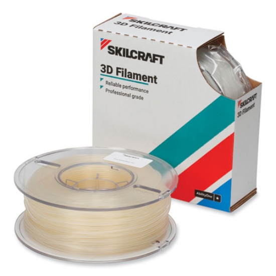 Picture of 7045016983260 Skilcraft 3d Printer Acrylonitrile Butadiene Styrene Filament, 2.85 Mm, Natural