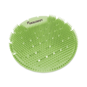 Picture of 6840016998446 SKILCRAFT Extended Power Urinal Screen Deodorizer, Calypso Lime, Green, 6/Carton