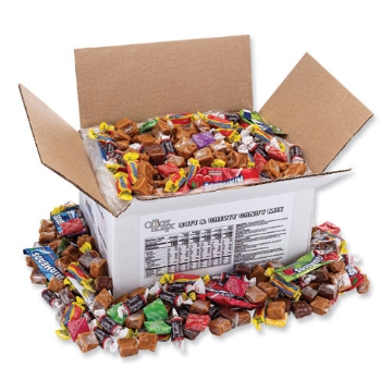 Picture of Candy Assortments, Soft and Chewy Candy Mix, 5 lb Carton