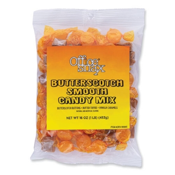 Picture of Candy Assortments, Butterscotch Smooth Candy Mix, 1 lb Bag