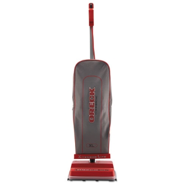 Picture of U2000r-1 Upright Vacuum, 12" Cleaning Path, Red/gray
