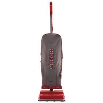 Picture of U2000rb-1 Upright Vacuum, 12" Cleaning Path, Red/gray