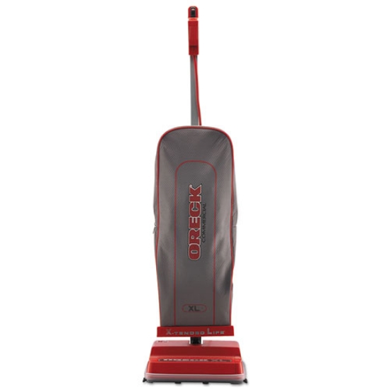 Picture of U2000rb-1 Upright Vacuum, 12" Cleaning Path, Red/gray