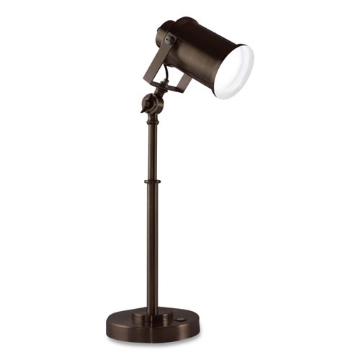 Picture of Wellness Series Restore LED Desk Lamp, 9" to 22", Rubbed Bronze, Ships in 1-3 Business Days