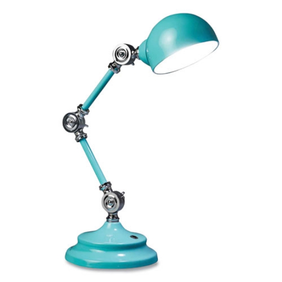 Picture of Wellness Series Revive LED Desk Lamp, 15.5" High, Turquoise, Ships in 1-3 Business Days
