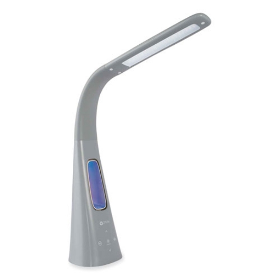 Picture of Cool Breeze Fan Lamp, 15" to 26.5" High, Gray, Ships in 1-3 Business Days